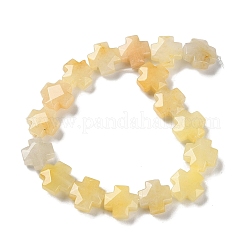 Natürlichen Topas Jade Perlen Stränge&nbsp;G-K357-C01-01