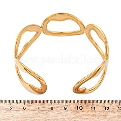 304 Edelstahl-Armreife für Damen&nbsp;LS-BJEW-D306-07G