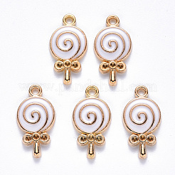 Supports de pendentif en alliage avec strass&nbsp;ENAM-S121-095B
