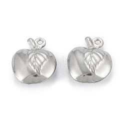 Anlaufgeschützte Charms aus chirurgischem Edelstahl 316&nbsp;STAS-C026-03P