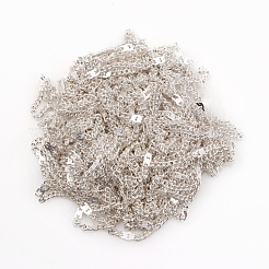 Chaînes de câbles en fer revêtues de laiton soudé&nbsp;CH-CJC0001-02A-S