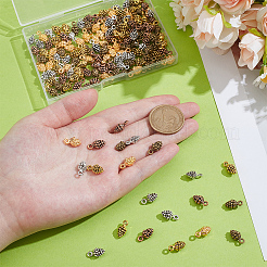 150 pièces 5 couleurs pendentifs en alliage de style tibétain&nbsp;FIND-PH0024-74