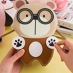 DIY-Kits für handgewebte Taschen im Bärenstil&nbsp;PW-WG86BA1-01