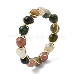 Fingerringe aus natürlichen&nbsp;RJEW-JR01051-02