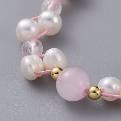 Bracciali perline intrecciati&nbsp;BJEW-JB05056-03