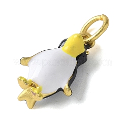 Ciondoli smaltato in ottone&nbsp;LS-KK-D350-01B