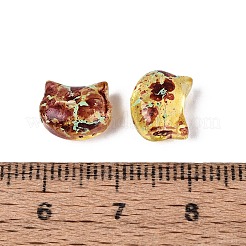 Perles de verre transparentes Picasso&nbsp;SEED-N012-07I
