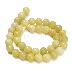 Chapelets de perles en jade citron naturel&nbsp;GG-CBA6382-A01-10mm