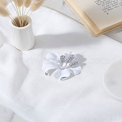 1 spilla a forma di fiore con strass di cristallo&nbsp;JEWB-LP0006-09