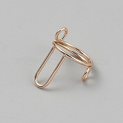 10 Stück Messing-Künstliche Nagelringe&nbsp;RJEW-WH0014-32A