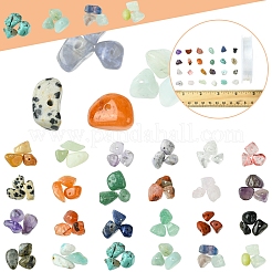 Kits de fabrication de bracelets en pierres précieuses naturelles et synthétiques à faire soi-même&nbsp;DIY-FS0008-22