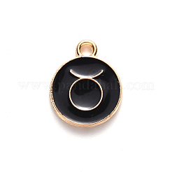Pendente smaltati in lega&nbsp;ENAM-SZ0001-27C-C
