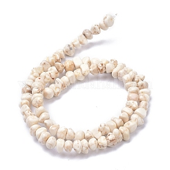 Brins de perles de magnésite naturelle&nbsp;X-TURQ-P001-02A-11
