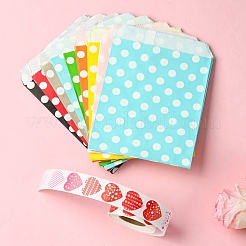 45 Stück 9 Farben Kraftpapiertüten&nbsp;CARB-FS0001-01