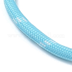 Collana con cordino rotondo avvolto con anima in poliestere&nbsp;KK-CBACFA2-03G-22