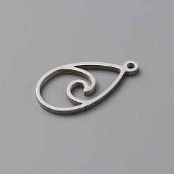 201 pendenti in acciaio inossidabile&nbsp;STAS-WH0033-16