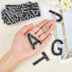 Glitzer-Strass-Aufnäher zum Aufbügeln&nbsp;DIY-FG0001-28B