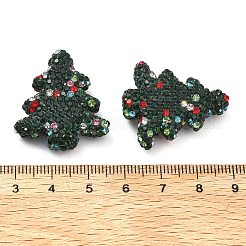 Weihnachtsbaum Polymer Clay Strassperlen&nbsp;CLAY-NH0001-14H