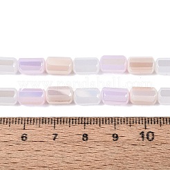 Chapelets de perles en verre opaque électrolytique&nbsp;EGLA-N022-11A-B01