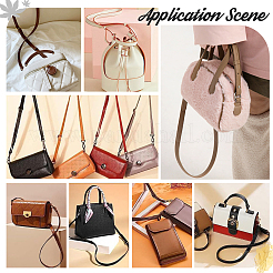 5 pieza de correas de hombro ajustables de cuero PU en 5 colores para bolso&nbsp;FIND-PH0017-08
