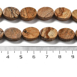 Natürliches Bild Jaspis Perlen Stränge&nbsp;G-P559-B15-01