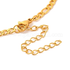 Bracelets à maillons en acier inoxydable constellation 202 pour femmes et hommes&nbsp;LS-AJEW-U006-01F