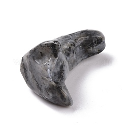 Décorations d'affichage de sculpture en labradorite naturelle&nbsp;G-PW0004-61O