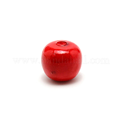 Mini künstlicher Apfel&nbsp;DJEW-WH0039-01