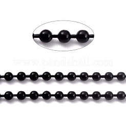 Cadenas de bolas de latón hechas a mano&nbsp;KK-J276-16B-P01