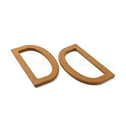 Anses de sac en bois en forme de D&nbsp;FIND-WH0005-23B