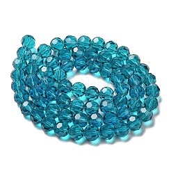 Perle di vetro trasparente&nbsp;X-EGLA-A035-T10mm-D12