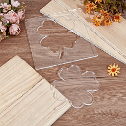 Transparente Acrylschablonen&nbsp;DIY-WH0683-68