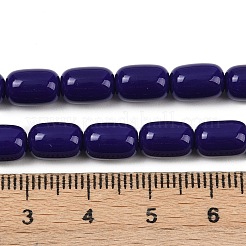Opaken Glasperlen Stränge&nbsp;X-GLAA-Z015-02D