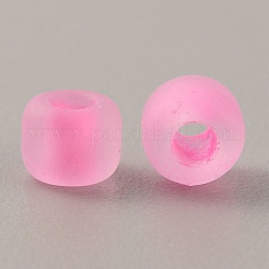 Perle di vetro smerigliato luminose da 100 g&nbsp;FGLA-WH0003-01F