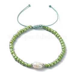 6 Stück 6 Farben Glasperlen-Armbänder&nbsp;BJEW-JB09991