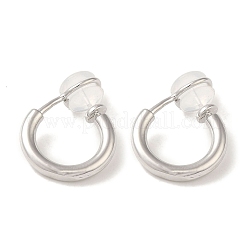 Orecchini a clip in ottone per donna uomo&nbsp;KK-K371-26P
