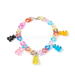 Colliers de bavoir d'ours&nbsp;NJEW-JN03509