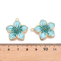 Crémaillère placage pendentifs en émail d'alliage&nbsp;ENAM-N056-365KCG-05