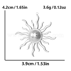 Colgantes de acero inoxidable 304&nbsp;PW-WGAD9CE-01