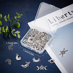 96pcs 16 pendentifs en alliage de style tibétain&nbsp;FIND-SC0003-40
