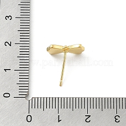 DIY Messing Ohrring Zubehörse&nbsp;KK-E791-10G