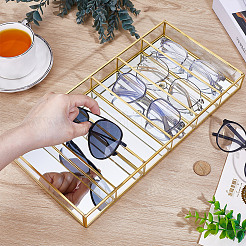 Sonnenbrillenetui aus Messing und Glas mit 6 Gitter&nbsp;ODIS-WH0080-20A