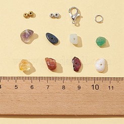 Bausatz zum Selbermachen von Edelstein-Armbandketten&nbsp;DIY-FS0003-48