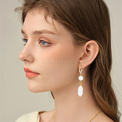 12 pieza de aro de acero inoxidable 201 de 3 colores para pendientes&nbsp;STAS-UN0057-49