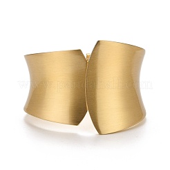 Bracelet manchette large torsadé en alliage&nbsp;BJEW-K223-01MLG