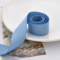 Polyesterband, für Schleifenkrawatte, Haarspangen-Accessoires annähen, Licht Himmel blau, 1 Zoll (25 mm), ca. 6.56 Yard (6m)/Rolle