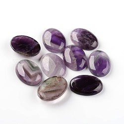 Ovale cabochon ametista naturale, 30x22x6.8mm