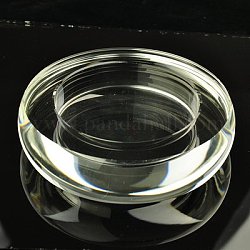 Crystal Glass Display Trays, Clear, 35mm