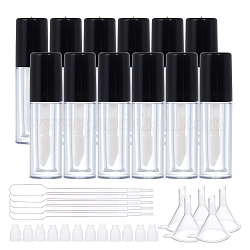DIY Lip Glasur Flasche Sets, 44 mm, Kapazität: 1.2 ml, 20 Stück / Set