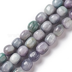 Natural Kunzite Beads Strands, Drum, 13~17x12~14x12~14mm, Hole: 1~1.2mm, about 25~27pcs/strand, 15.75''~15.94''(40~40.5cm)